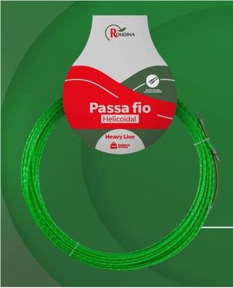 PASSA FIO HELICOIDAL 30 METROS - ROHDINA