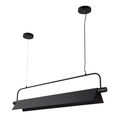 PENDENTE LED LOZE PRETO FOSCO 30W 3000K