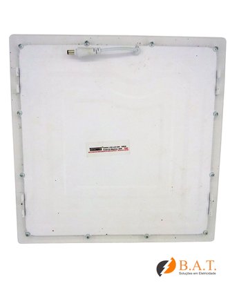 PLAFON LED 24W LUX QUADRADO EMBUTIR 6500K