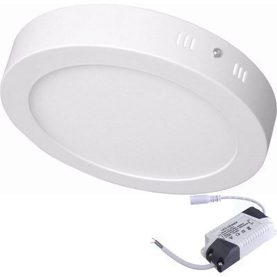 PLAFON LED 24W LUX REDONDO SOBREPOR 6500K