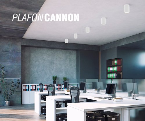 PLAFON SOBREPOR CANNON MR16 BRANCO
