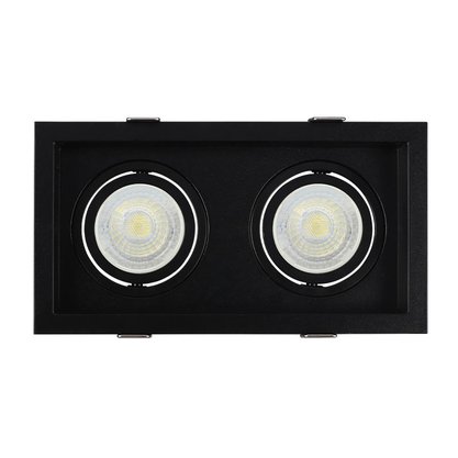SPOT EMBUTIR FLEA DUO MR16 PRETO NORDECOR