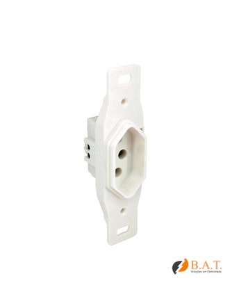 TOMADA 2P T 20A VERTICAL SEM PLACA