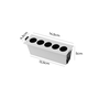 DOWNLIGHT EMBUTIR POWERUS 38° 10W 3000K  BRANCO