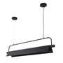 PENDENTE LED LOZE PRETO FOSCO 30W 3000K