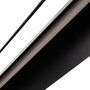 PENDENTE LED LOZE PRETO FOSCO 30W 3000K
