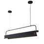 PENDENTE LED LOZE PRETO FOSCO 30W 3000K