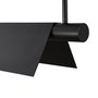 PENDENTE LED LOZE PRETO FOSCO 30W 3000K