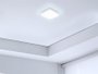 PLAFON LED FRAMELESS 18W QUADRADO SOBREPOR 3000K