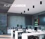 PLAFON SOBREPOR CANNON PAR20 PRETO FOSCO