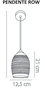 PENDENTE ROW PRATA STARTEC